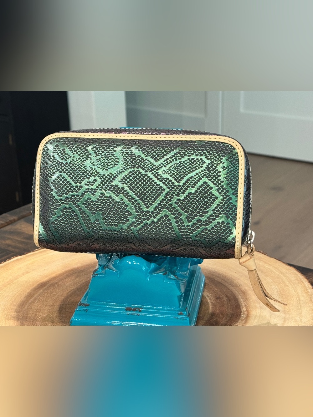 Consuela Randall Snake-Print Wallet - Picture 3 of 5